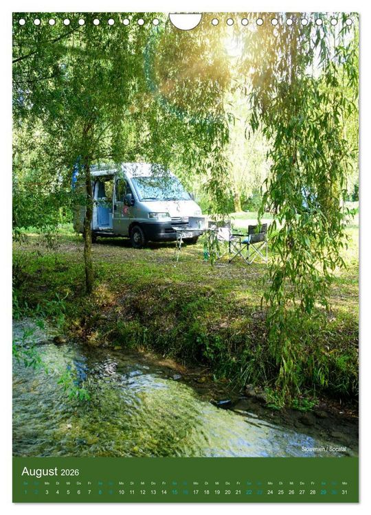Produktbild: Camper Traum (Wandkalender 2026 DIN A4 hoch), CALVENDO Monatskalender