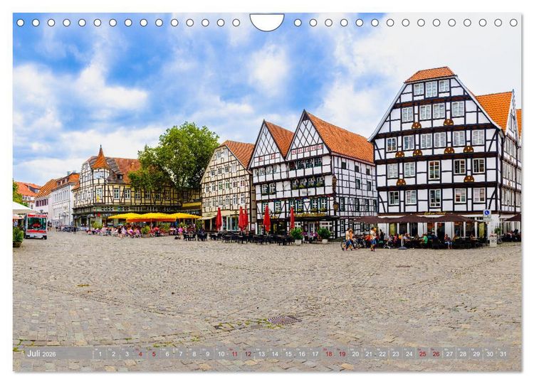 Produktbild: Ein Blick auf die Hansestadt Soest (Wandkalender 2026 DIN A4 quer), CALVENDO Monatskalender