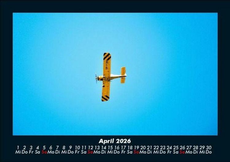 Produktbild: Flugzeuge 2026 Fotokalender DIN A5