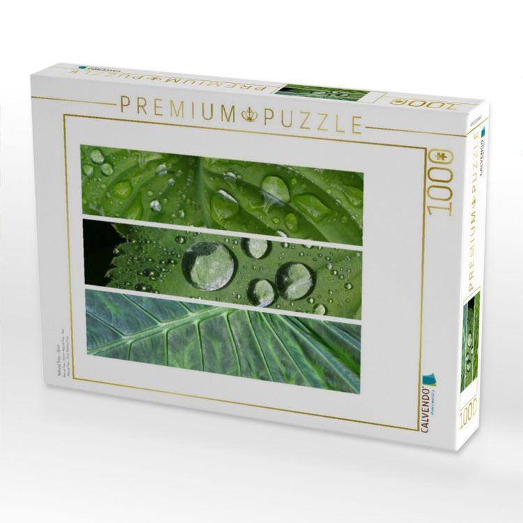 Produktbild: CALVENDO Puzzle Natural Trios - Gr&uuml;n | 1000 Teile Lege-Gr&ouml;&szlig;e 64x48cm Foto-Puzzle f&uuml;r gl&uuml;ckliche Stunden