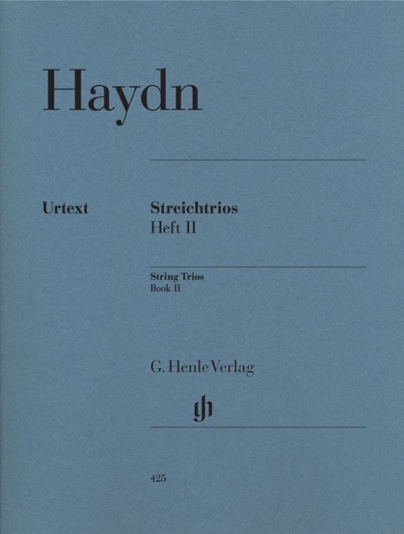 Produktbild: Joseph Haydn - Streichtrios, Heft II