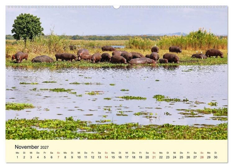 Produktbild: Traumhaftes Malawi (Wandkalender 2027 DIN A2 quer), CALVENDO Monatskalender