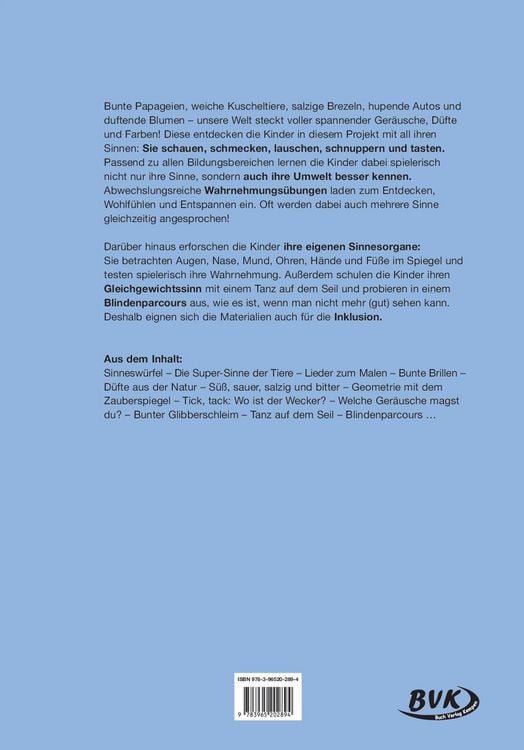 Produktbild: Kita aktiv Projektmappe Sinne