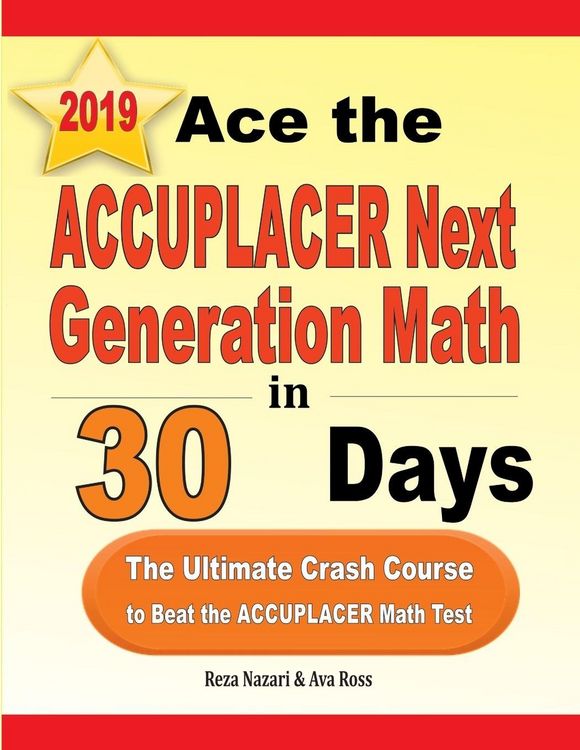 Produktbild: Ace the ACCUPLACER Next Generation Math in 30 Days