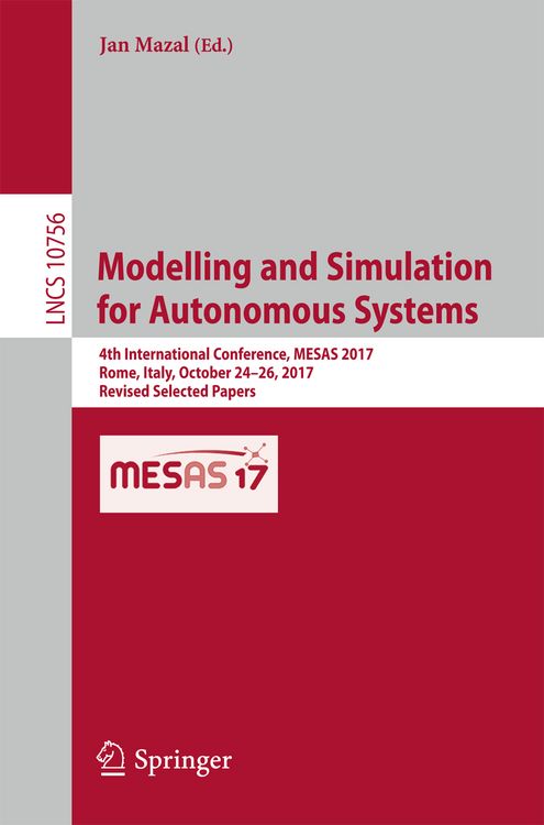 Produktbild: Modelling and Simulation for Autonomous Systems