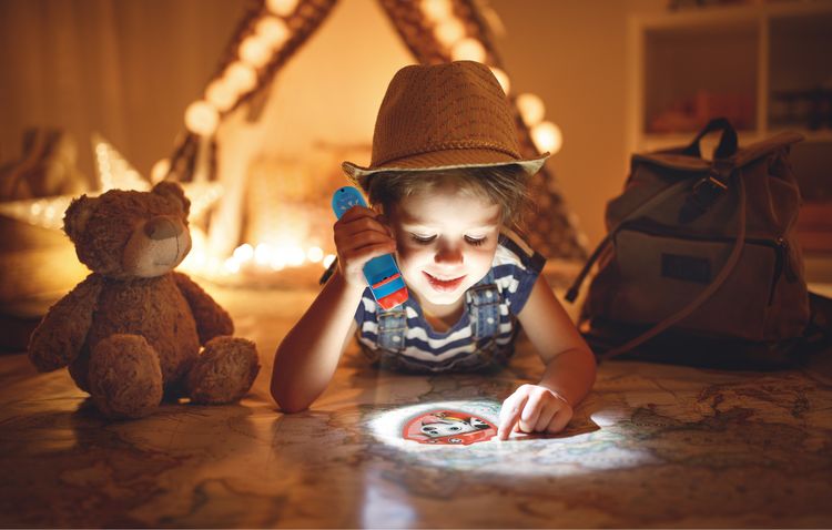 Produktbild: Paw Patrol Geschichten-Projektor und Taschenlampe