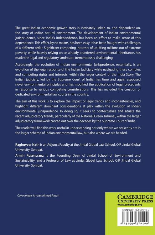 Produktbild: Evolution of Environmental Jurisprudence in India