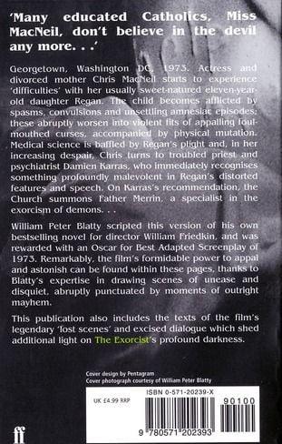 Produktbild: The Exorcist (Drehbuch zum Film)