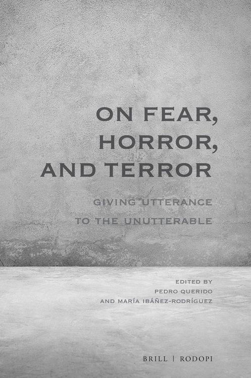 Produktbild: On Fear, Horror, and Terror