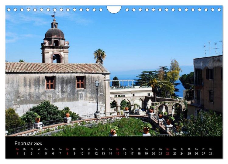 Produktbild: Sizilien (Wandkalender 2026 DIN A4 quer), CALVENDO Monatskalender