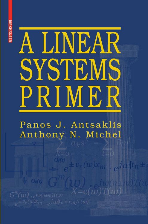 Produktbild: A Linear Systems Primer