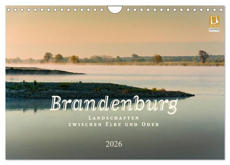 Produktbild: Brandenburg - Landschaften zwischen Elbe und Oder (Wandkalender 2026 DIN A4 quer), CALVENDO Monatskalender