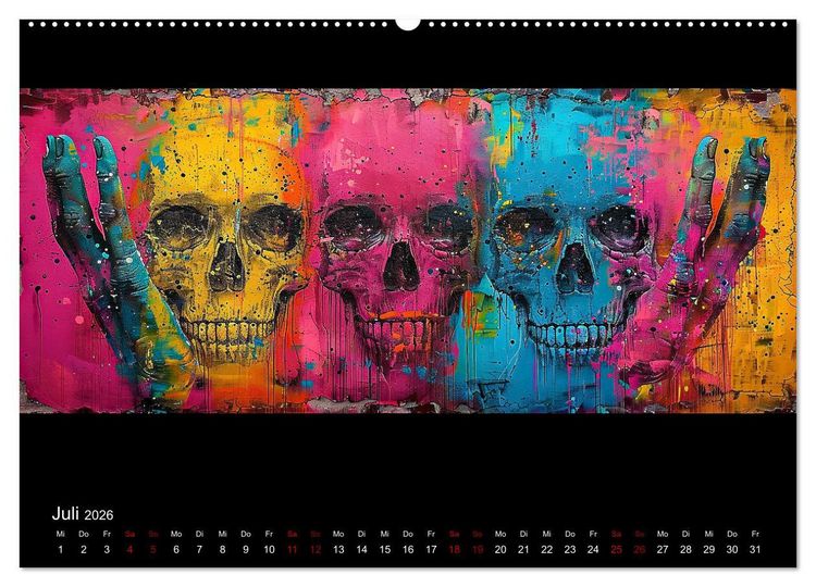 Produktbild: Abstrakte Augenblicke (hochwertiger Premium Wandkalender 2026 DIN A2 quer), Kunstdruck in Hochglanz