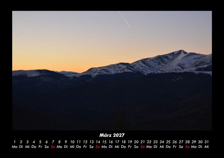 Produktbild: Bergige Welten 2027 Fotokalender DIN A3