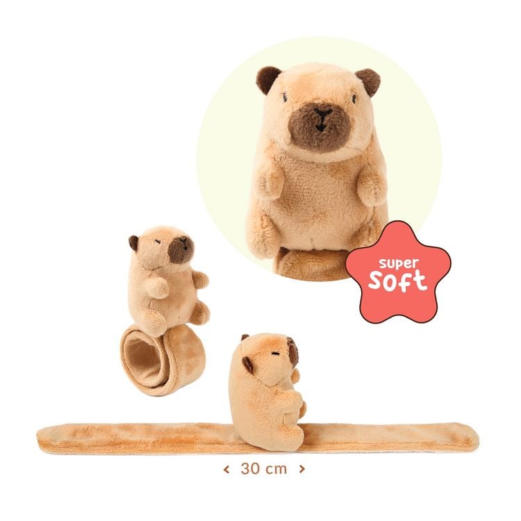 Produktbild: Armband Snap Pl&uuml;sch Capybara 30cm T