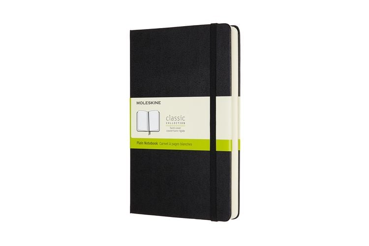 Produktbild: Moleskine Notizbuch Large/A5, Blanko, Erweiterte Seitenanzahl, Schwarz