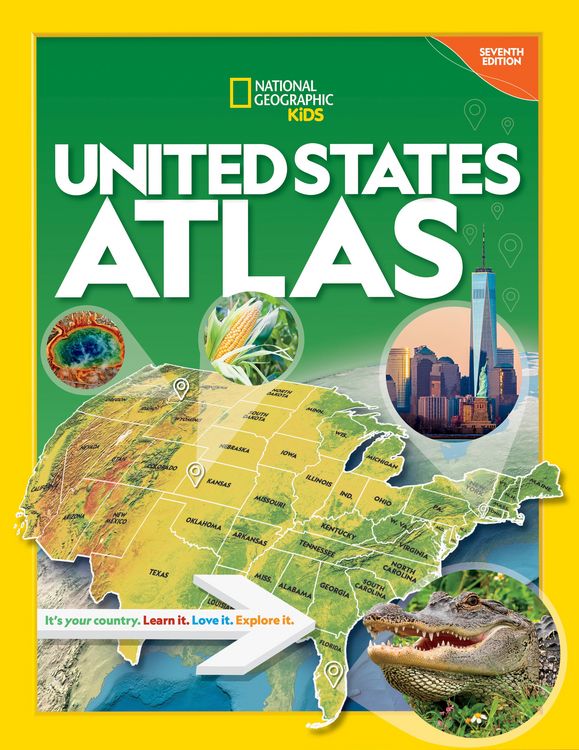 Produktbild: National Geographic Kids United States Atlas, 7th Edition