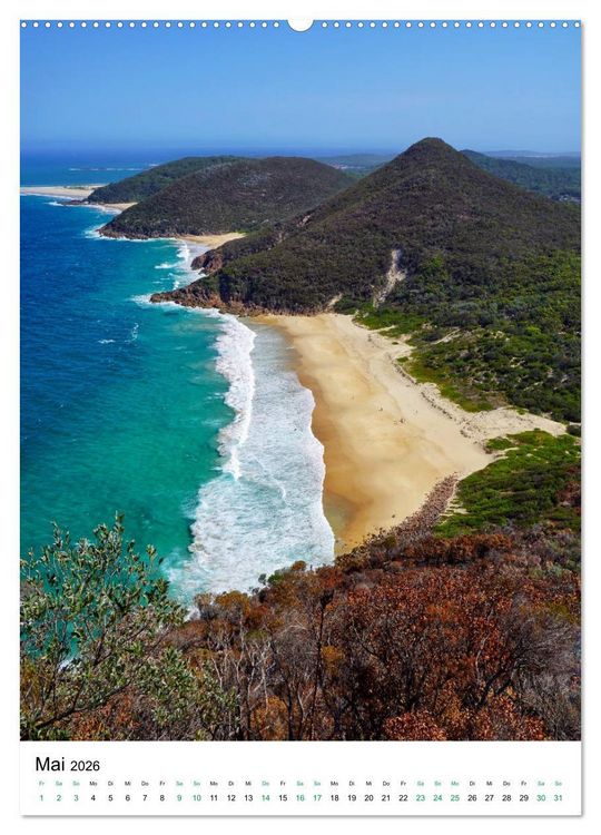 Produktbild: Australien - Ostk&uuml;ste (hochwertiger Premium Wandkalender 2026 DIN A2 hoch), Kunstdruck in Hochglanz