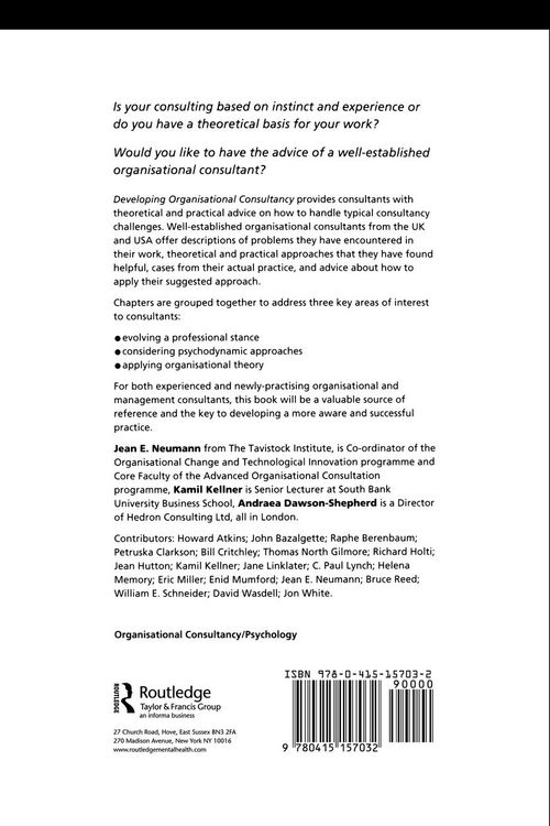Produktbild: Developing Organisational Consultancy