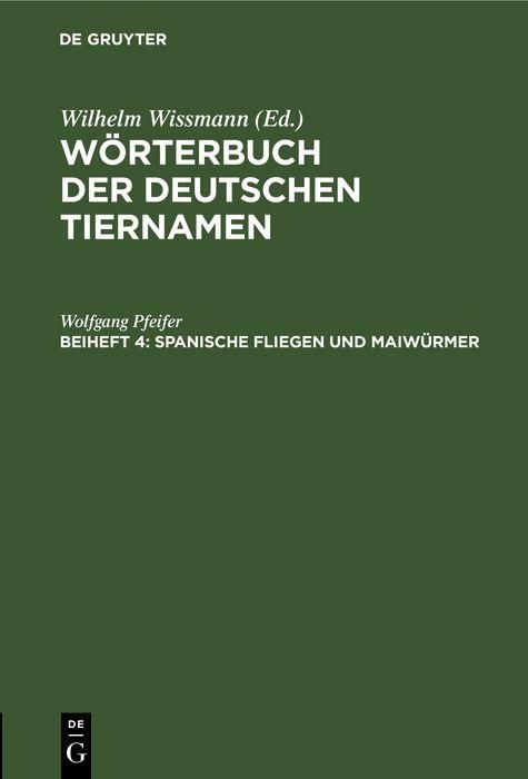 Produktbild: Spanische Fliegen und Maiw&uuml;rmer
