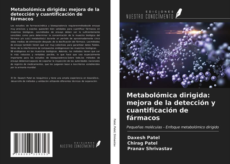 Produktbild: Metabol&oacute;mica dirigida: mejora de la detecci&oacute;n y cuantificaci&oacute;n de f&aacute;rmacos