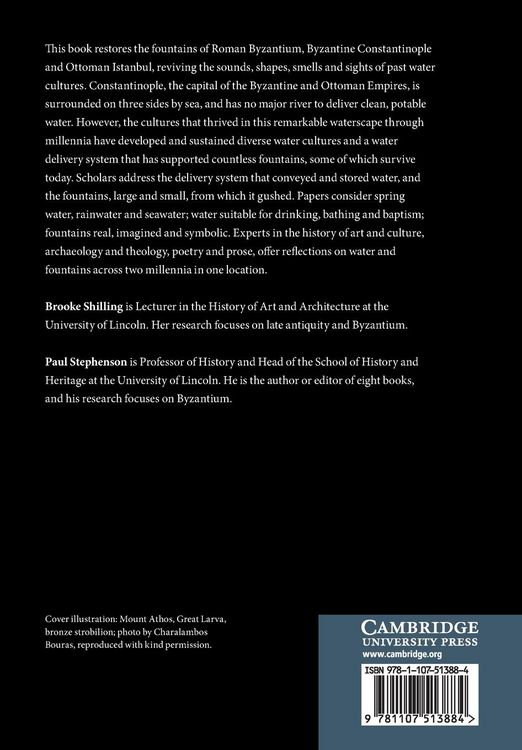 Produktbild: Fountains and Water Culture in Byzantium