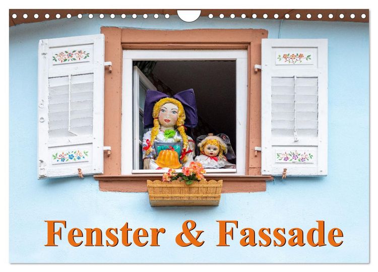 Produktbild: Fenster & Fassade (Wandkalender 2026 DIN A4 quer), CALVENDO Monatskalender