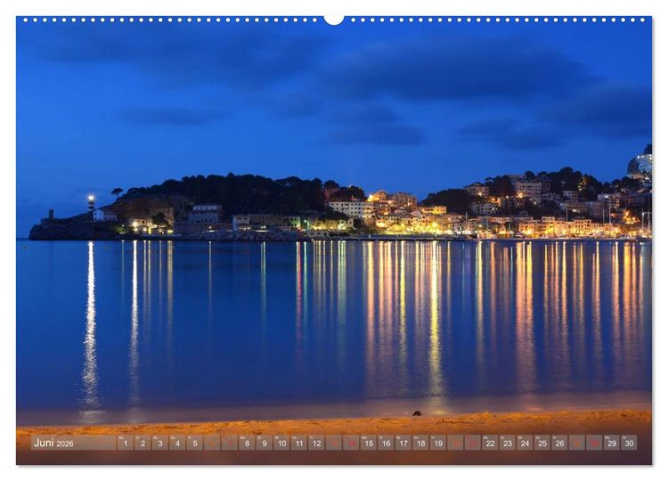 Produktbild: Mallorca Zauberhaftes Licht (hochwertiger Premium Wandkalender 2026 DIN A2 quer), Kunstdruck in Hochglanz