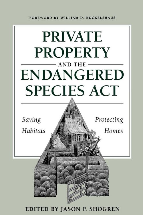 Produktbild: Private Property and the Endangered Species Act