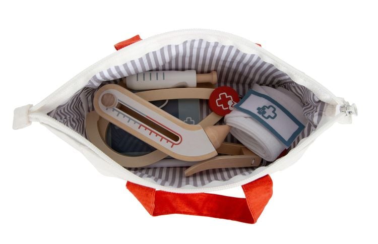 Produktbild: Arzttasche Spielset Rot
