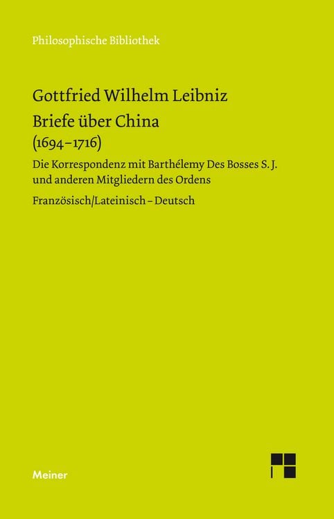 Produktbild: Briefe über China (1694–1716)