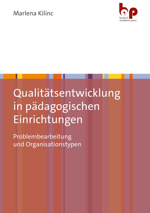 Produktbild: Qualit&auml;tsentwicklung in p&auml;dagogischen Einrichtungen