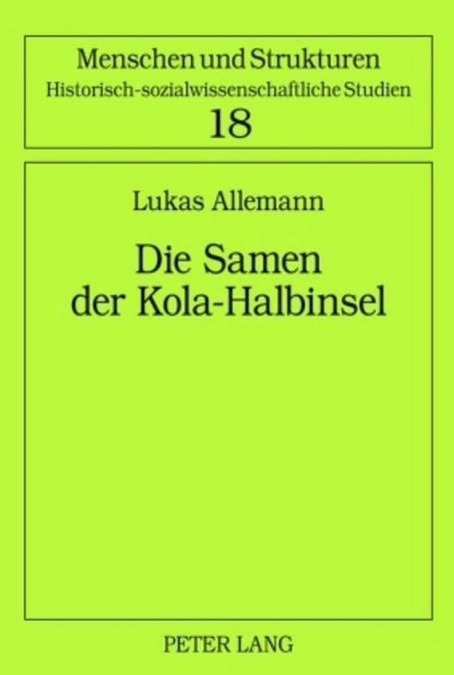 Produktbild: Die Samen der Kola-Halbinsel