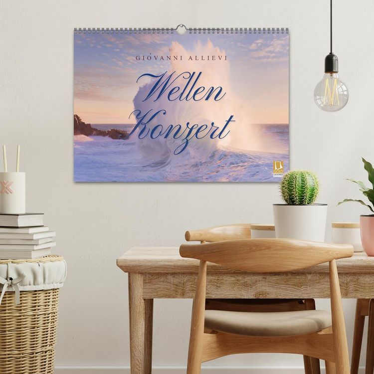 Produktbild: Wellen Konzert (Wandkalender 2026 DIN A3 quer), CALVENDO Monatskalender