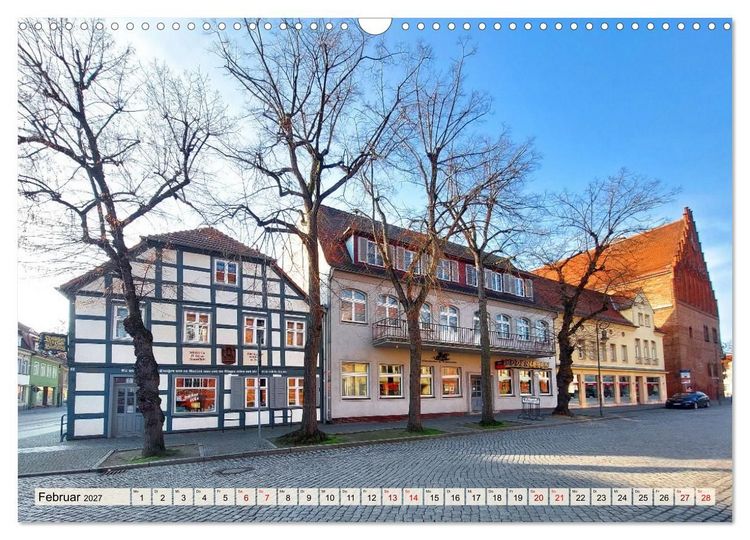 Produktbild: J&uuml;terbog &ndash; Backsteingotik und Wehrt&uuml;rme (Wandkalender 2027 DIN A3 quer), CALVENDO Monatskalender