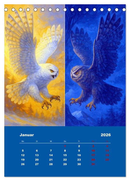 Produktbild: Spiegelwildnis (Tischkalender 2026 DIN A5 hoch), CALVENDO Monatskalender