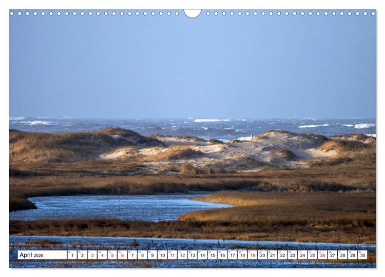 Produktbild: Impressionen aus Sankt Peter-Ording (Wandkalender 2026 DIN A3 quer), CALVENDO Monatskalender