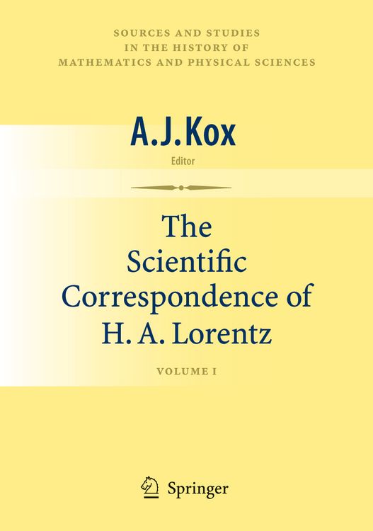 Produktbild: The Scientific Correspondence of H.A. Lorentz