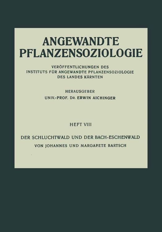 Produktbild: Der Schluchtwald und der Bach-Eschenwald