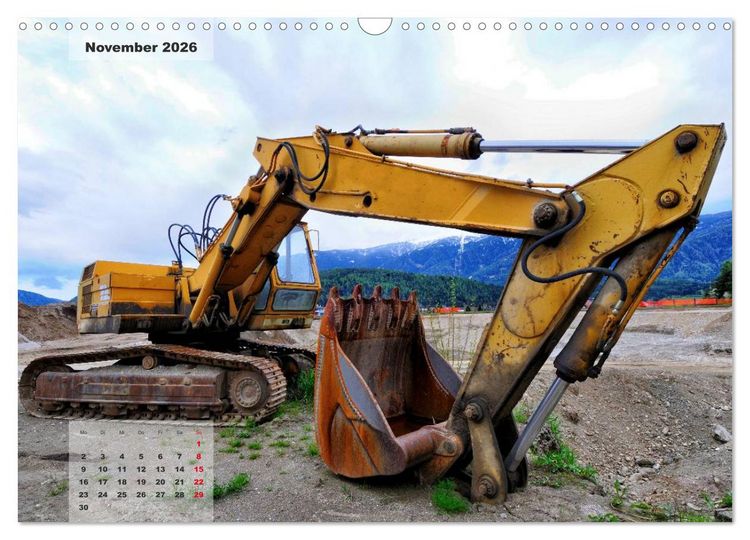Produktbild: Maschinen - Mal anders gesehen (Wandkalender 2026 DIN A3 quer), CALVENDO Monatskalender