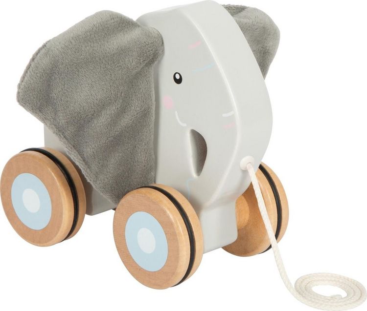 Produktbild: Nachziehtier Elefant mit Knisterohren