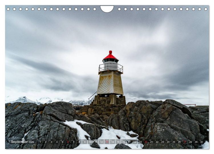 Produktbild: Lofoten - From Dusk Till Dawn (Wandkalender 2026 DIN A4 quer), CALVENDO Monatskalender