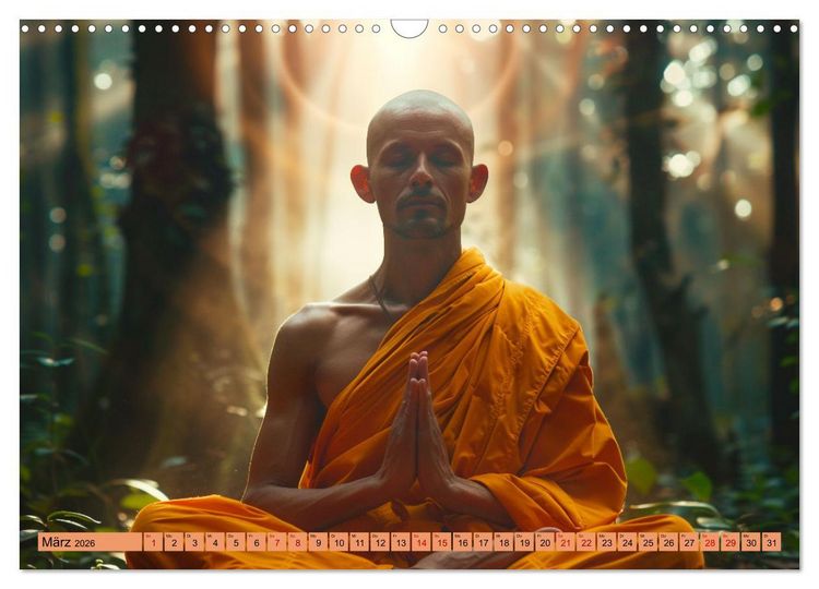 Produktbild: Komm mit in die Stille (Wandkalender 2026 DIN A3 quer), CALVENDO Monatskalender