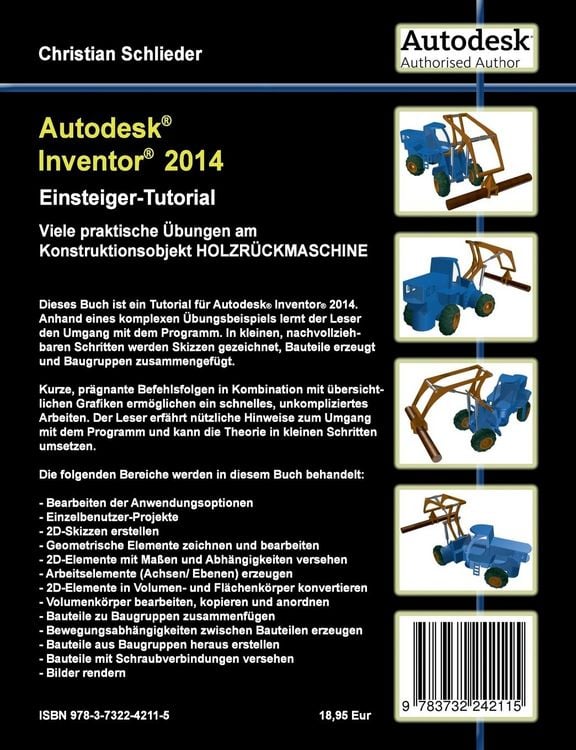Produktbild: Autodesk Inventor 2014 - Einsteiger-Tutorial