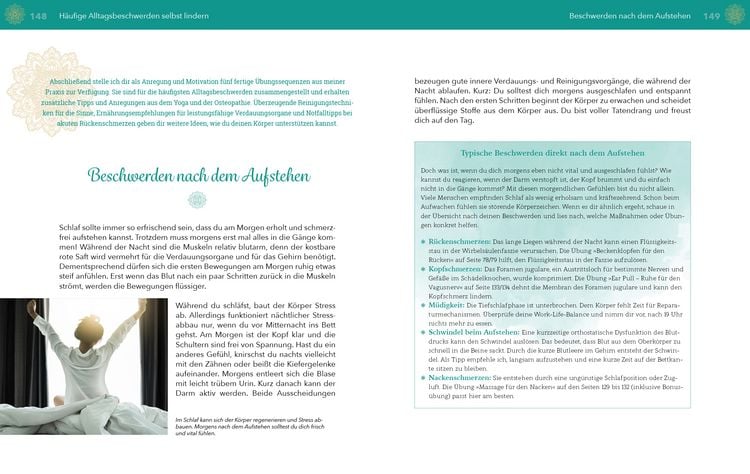 Produktbild: Selbstheilung mit Yoga und Osteopathie