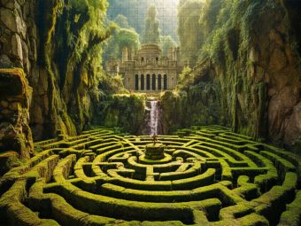 Produktbild: CALVENDO Puzzle Ein Motiv aus dem Kalender Labyrinth Universum | 2000 Teile Lege-Gr&ouml;&szlig;e 90x67cm Foto-Puzzle f&uuml;r gl&uuml;ckliche Stunden