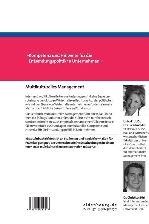 Produktbild: Multikulturelles Management