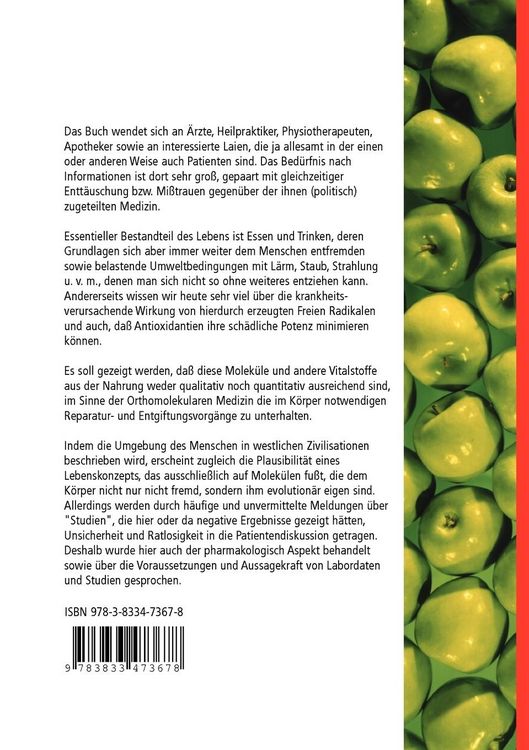 Produktbild: Essen - Trinken - Lebensstil - Warum Orthomolekulare Medizin?