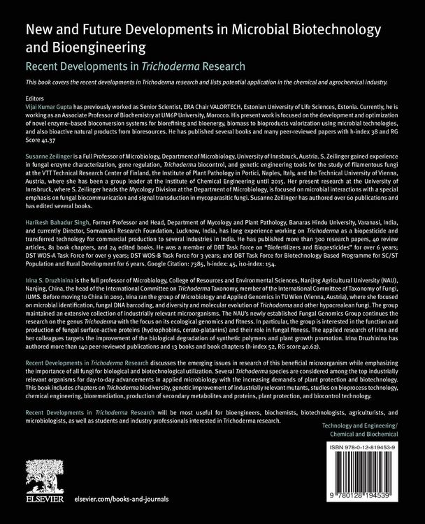 Produktbild: New and Future Developments in Microbial Biotechnology and Bioengineering