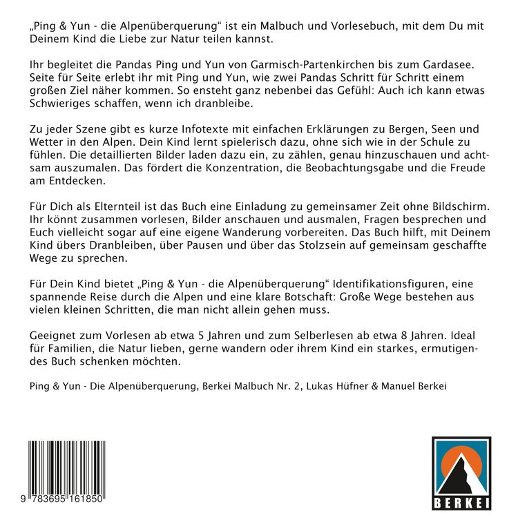 Produktbild: Ping & Yun - Die Alpen&uuml;berquerung